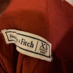 Abercrombie & Fitch Eyelet Red Tank Top with Tie Back Photo 3