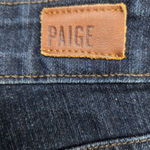Paige Verdugo Dark Wash Mid Rise Slim Classic Ultra Skinny Jeans Size 28 Photo 5