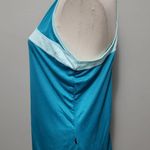 Nike teal aqua contrast racerback tank size large Photo 2