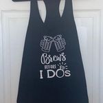 Brews Before I Do’s Bridal Tank Black Size L Photo 0