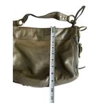 Coach Patent Leather Taupe Shoulder Buckle Bag Photo 9