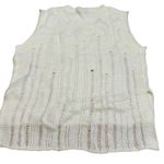 Wild Fable Women's White Deconstructed Sweater Tank Top - Size XS - NWT Photo 4