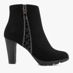 London Fog Elegant Black Women's Ankle Boots size Photo 2