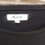 Madewell  black tie side long sleeve tee size small Photo 4