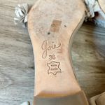 Joie  Fringe Suede Taupe Flat Sandals EU Size 36 Photo 7
