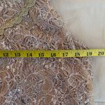 Q&A Elegant Lace Blouse Pearl/Tan Photo 12