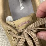 Allbirds  Canvas Pacer Shoes Womens 7 Hazy Beige Tan Tennis Lace Up Photo 6