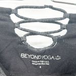 Beyond Yoga  Womens Spacedye Crisscross Back Active Crop Leggings Size S Gray‎ Photo 4