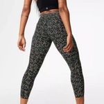 Sweaty Betty  Power High Waist 7/8 Legging In Black Slot Print Photo 0
