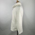 Members Mark Sz Large Cozy Sherpa Full Snap Jacket White Womens Long Sleeve Warm Photo 4