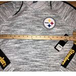 NFL Pittsburgh Steelers  Team Apparel Women's Hoodie Size Small Grey BNWT Photo 5