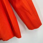 Trina Turk Laine Jacket Top Size 6 NWT Button Down Cold Shoulder Orange Photo 14