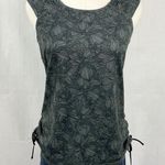 Merrell Split Back Tank Top Grey Shirt Sz Med Opti Wick Sundial UPF 50+ Vented Photo 0