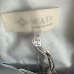 WAYF light blue poplin skirt/ shirt set NWT 🎀 Photo 2