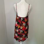Billabong pink, black, orange & green tropical print mini dress size XS Photo 4