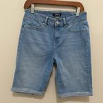 D. Jeans NWT  Women's Blue Stretchy Denim Bermuda Shorts Photo 0