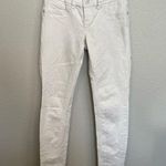 Seven7  Bright White Skinny Jeans Size 2 Photo 0