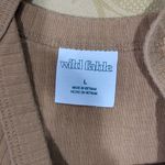 Wild Fable mustard yellow cropped tank top sz L Photo 4