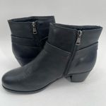 PROPET Topaz Boots Size 8.5 X(2E) Extra Wide New Womens Ankle Boot Leather NWOT Black Photo 2