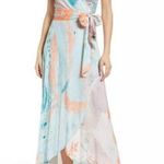 Raga Watercolor Wrap Dress 
 Head In The Clouds Wrap Dress. XS (b27.12) Photo 0