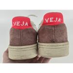 VEJA  Campo Chromefree Leather Sneakers White Petale Rose Shoe Size‎ 7 Photo 3