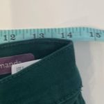 Gloria Vanderbilt Amanda Green Straight Leg High Rise Denim Jean EUC Sz 8 Photo 8