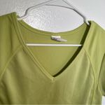 Avia  Athletic T-Shirt V-Neck Lime Green Photo 5