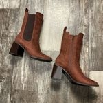 Journee Collection  Chestnut Heeled Boots Size 7 Photo 9