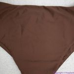 NEW Abysse x free people Benson high waisted bikini bottoms in dark brown, M Brown Size M Photo 4