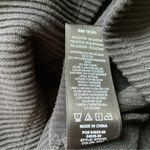 Good American  Dramatic‎ Zip Ribbed Long Sleeve Top Size 6 Photo 3