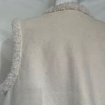 Ralph Lauren Lauren  Faux Suede Sherpa Womens Vest Size 1X Open Cozy Neutral Boho Photo 6