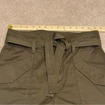 Rag and Bone  Field Cargo Short Size 26 Dark Olive Green Belted Shorts Photo 5