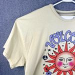 Volcom  My Guys Oversized T-Shirt Women's One Size‎ Sun Print Crew Neck Cotton Photo 3