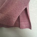 Uniqlo Pink Knit Side Slit Crop Sweater S Photo 3