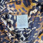 Johnny Was NWOT  Cheetah & Floral-Print Wrap Pants Pull On Size L Wide-Leg Photo 11