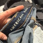 American Eagle  super high rise next level stretch ripped jegging raw hem Photo 3