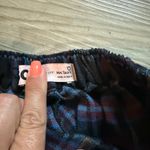 SO  Blue Asymmetrical Wrap Mini Skirt Casual Size 0 Photo 3