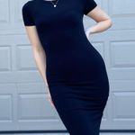 Forever 21 Bodycon Midi T-Shirt Dress XS Photo 1