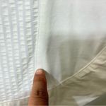 Maeve Anthropologie White  Puff-Sleeve Sweetheart Top Size L NWT (READ) Photo 2