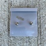 Vintage Cloisonné heart earrings Red Butterfly Floral Gold tones Photo 1