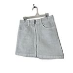 American Eagle Outfitters Womens US 0 Cream Corduroy Mini Skirt Photo 1
