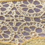 Easy Spirit  WO SIZE 10 LEATHER SLIP ON MULE MUSTARD YELLOW CROCHET LOOK Photo 10