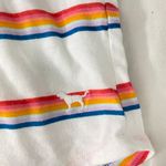 PINK - Victoria's Secret PINK Victoria’s Secret White Striped Shirt Photo 4