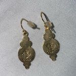 Authentic Virgins Saints & Angles (VSA) San Benito Lucia Dangle Earrings… Gold Photo 5