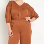 Eloquii New!  *flawed* Flowy Comfy Long Sleeve‎ Jumpsuit, size 18/20 Photo 0