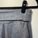 Aerie  Fold Over High Rise Jogger Pants  Dark Gray Heather Stretch  Women's Small Photo 2