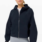 Lululemon  Scuba Oversized Full Zip True Navy Blue Sweatshirt Photo 0