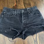 Free People black jean shorts Photo 0