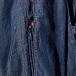 Abercrombie & Fitch Denim Wide Leg Jumpsuit 0P Photo 8