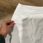 White 20” long swim skirt Photo 1